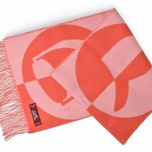 HERMES Authentic Pink Scarf